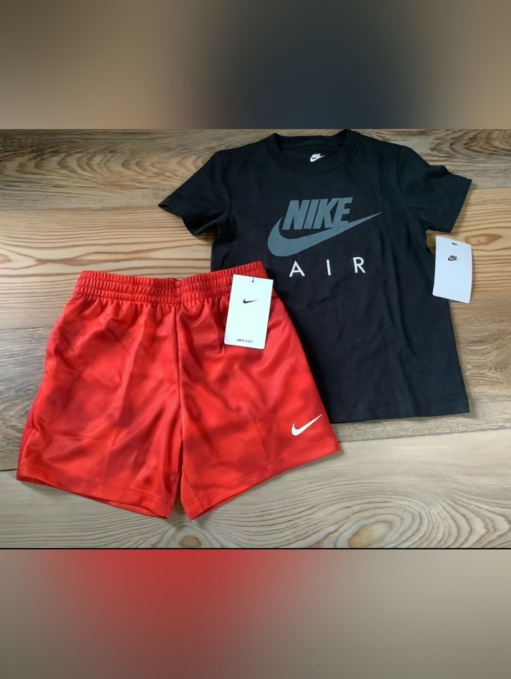 Nike Boys Tee & Shorts Outfit Size 4T(NWT)